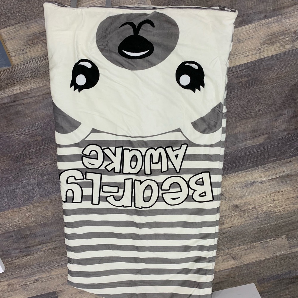 Justice fleece sleeping bag